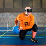 Goalball zawodnik