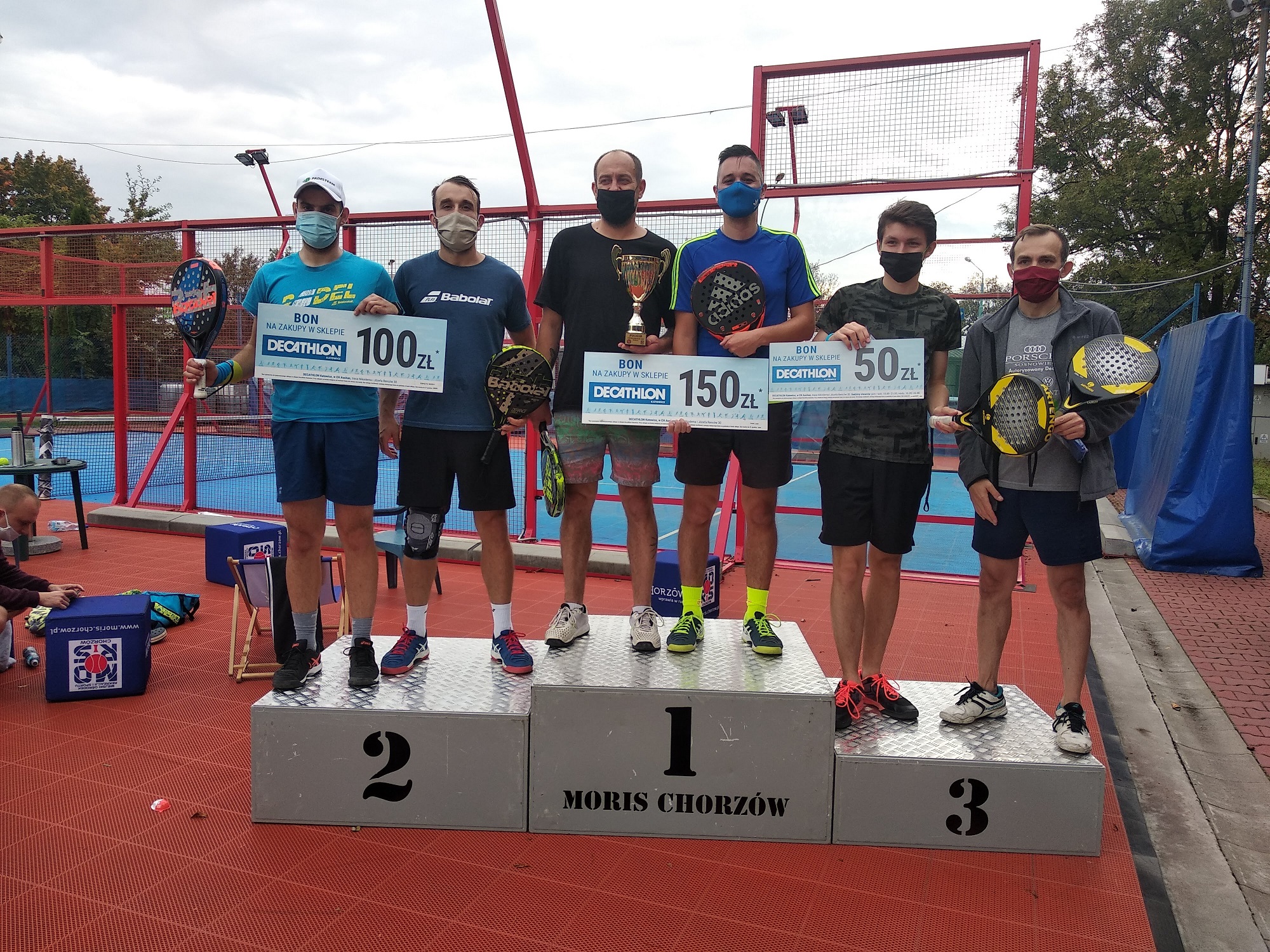 podium ligi padla