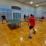 Mecz Tenisa Stołowego w sali MORiS