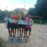 Zwycięzcy turnieju siatkówki plażowej