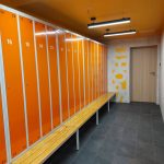 Nowe szatnie przy ul. Dąbrowskiego 113