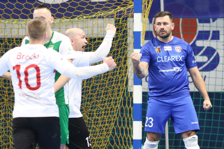 Mecz z udziałem Cleareksu Chorzów.