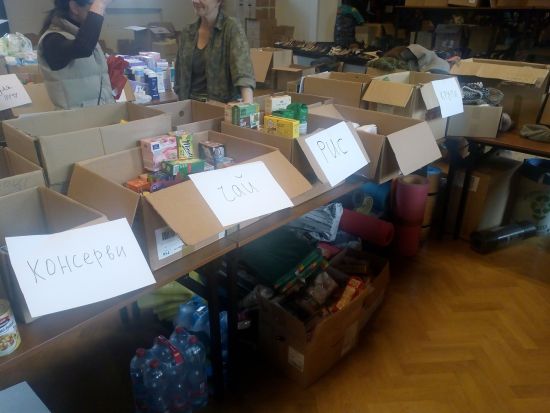 Juniorki Galiczanki Lwów pomagają