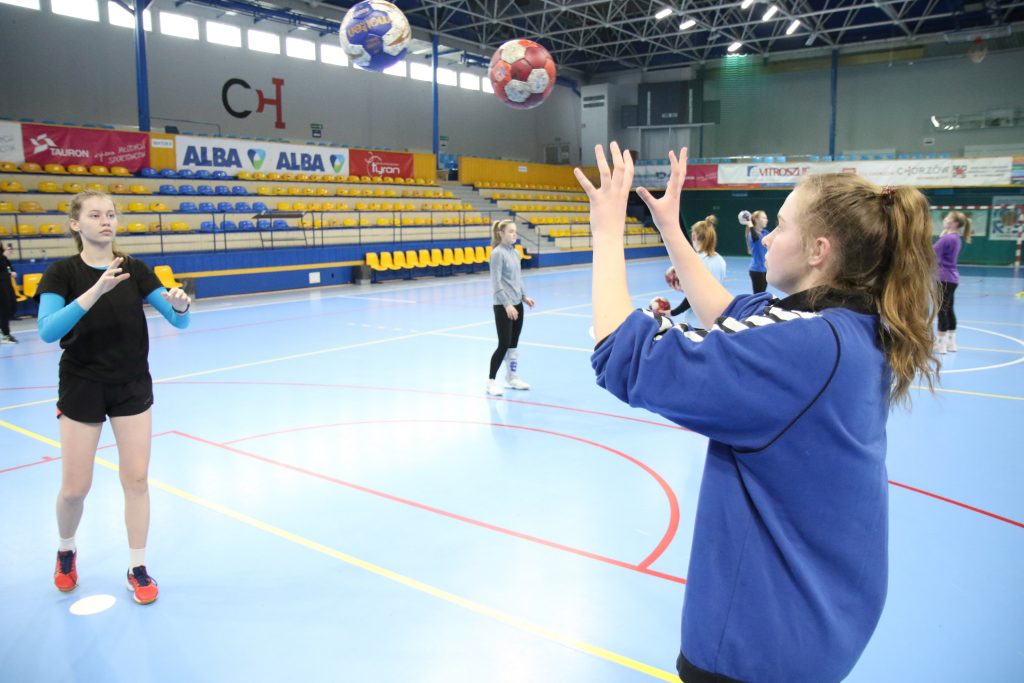Trening juniorek Galiczanki Lwów