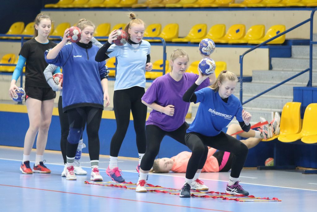 Trening juniorek Galiczanki Lwów