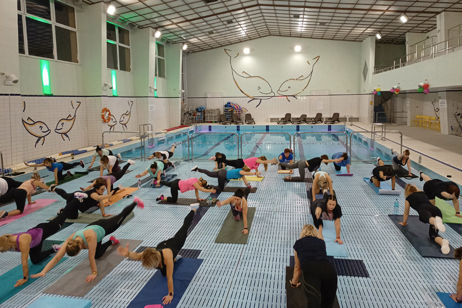 Maraton fitness suchy-mokry.