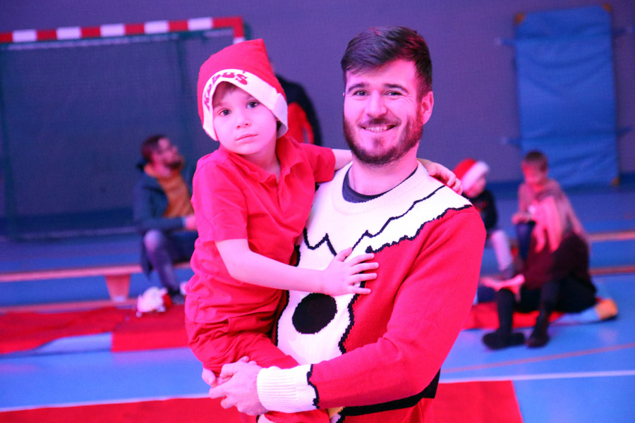 Spotkanie ze Świętym Mikołajem.