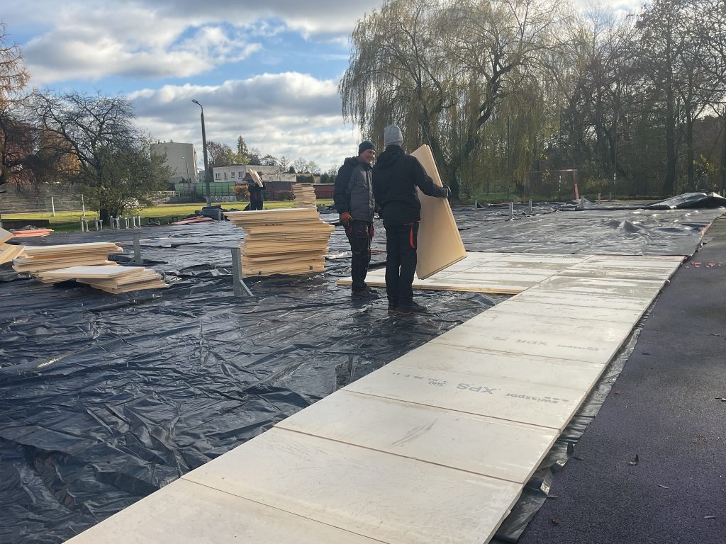 Budowa Lodowiska przy ul. Ryszki